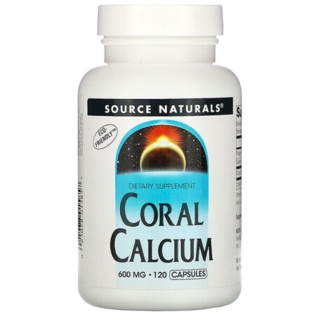 Source Naturals, Cálcio de Coral, 600 mg, 120 cápsulas