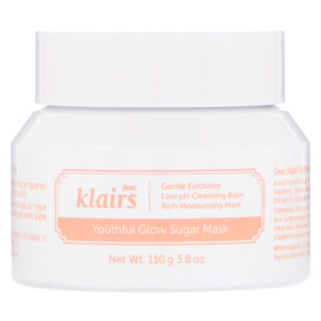 Dear, Klairs, Youthful Glow Sugar Mask, 3.8 oz (110 g)