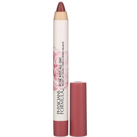 Physicians Formula, Rose Kiss All Day, Glossy Lip Color, First Kiss, 0.15 oz (4.3 g)