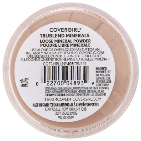 Covergirl, Trublend, Pó mineral solto, 405 Claro, 18 g - Image 3