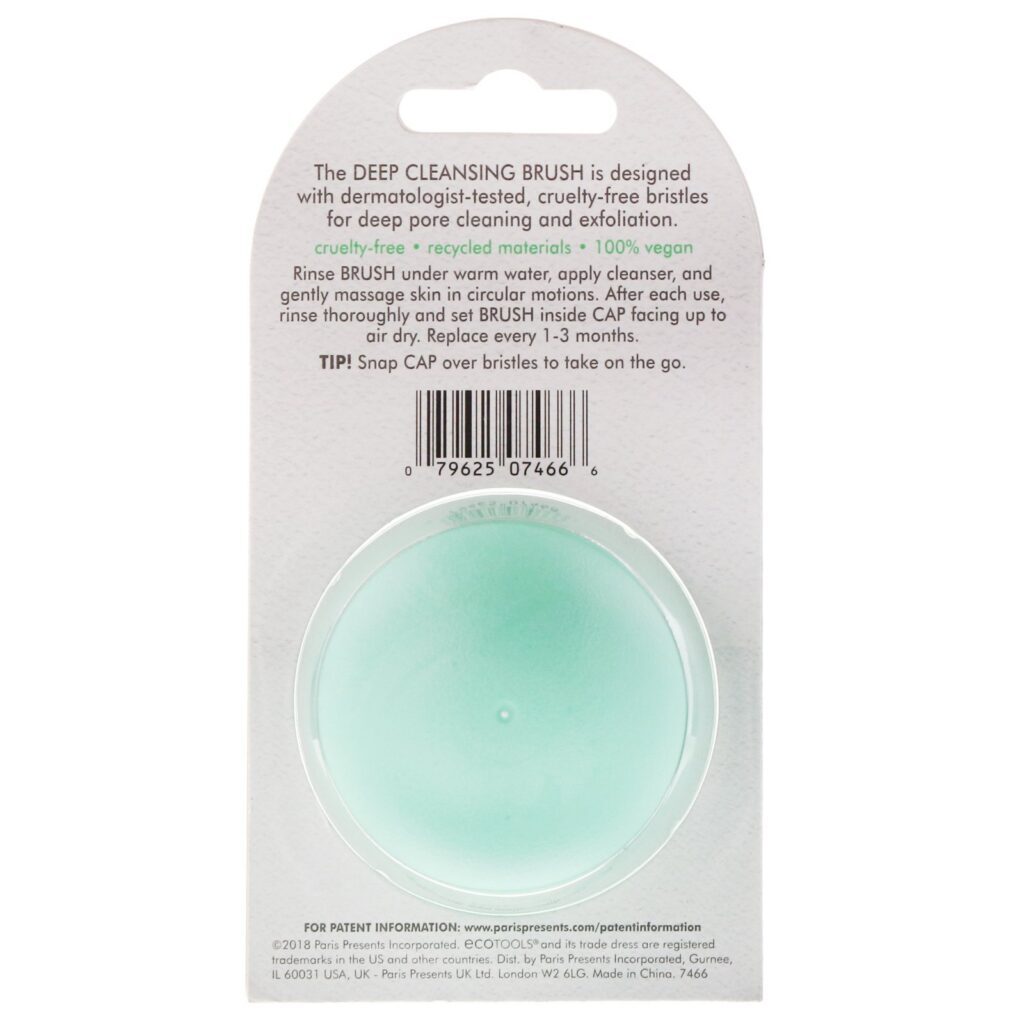 EcoTools, Escova de limpeza profunda, 1 escova - Imagem 3