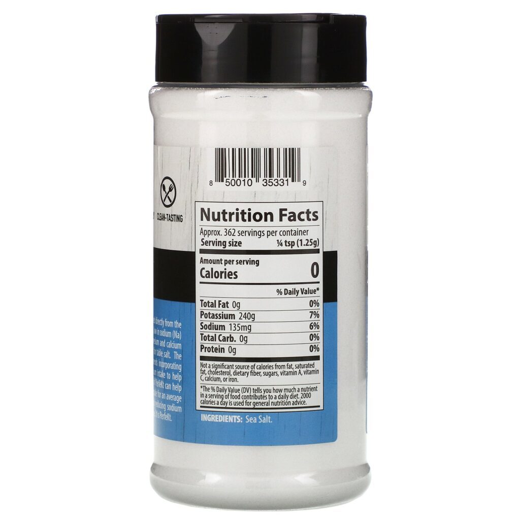 Dr. Murray's, PerfeKt Sea Salt, Low Sodium, 16 oz (453.5 g) - Imagem 2