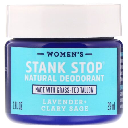 Fatco, Stank Stop Natural Deodorant, Women's, Lavender + Clary Sage, 1 fl oz (29 ml) - Image 3