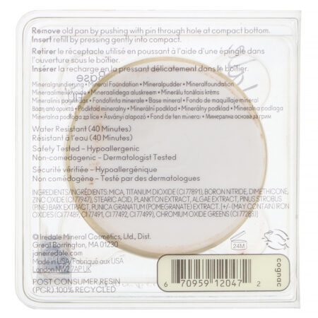 Jane Iredale, PurePressed Base, Mineral Foundation Refill, SPF 15 PA++, Cognac, 0.35 oz (9.9 g) - Image 3