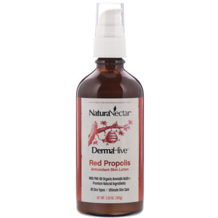 NaturaNectar, DermaHive, Red Propolis Antioxidant Skin Lotion, 3.53 oz (100 g) - Image 3