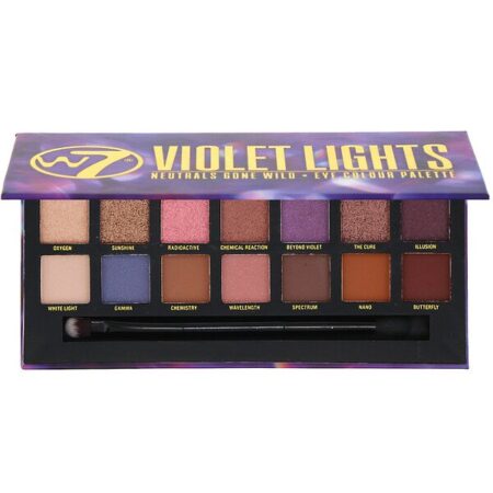 W7, Violet Lights, Neutrals Gone Wild, Paleta de sombras, 11,2 g