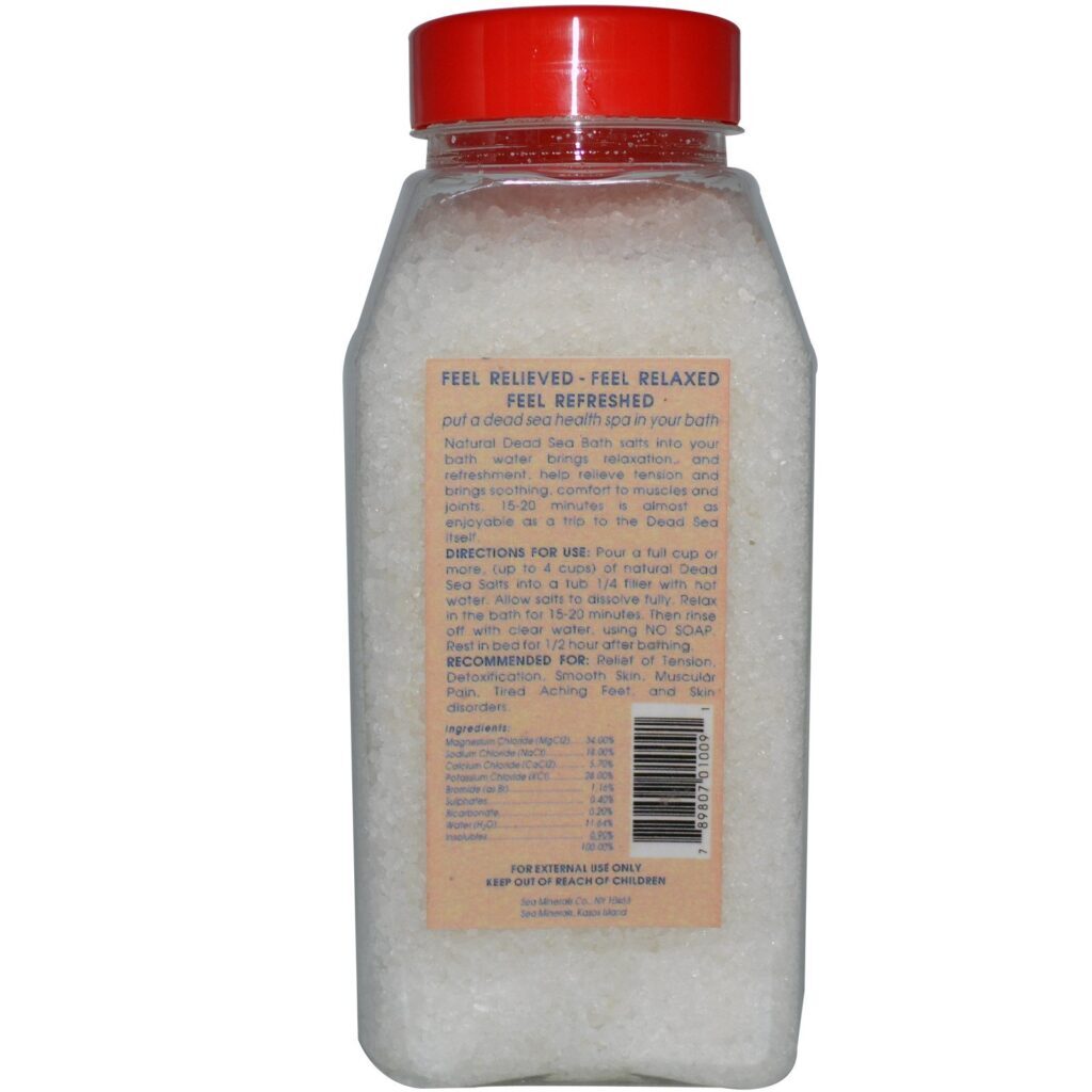 Sea Minerals, Sal de Banho Mineral, 906 g (2 lbs) - Imagem 2