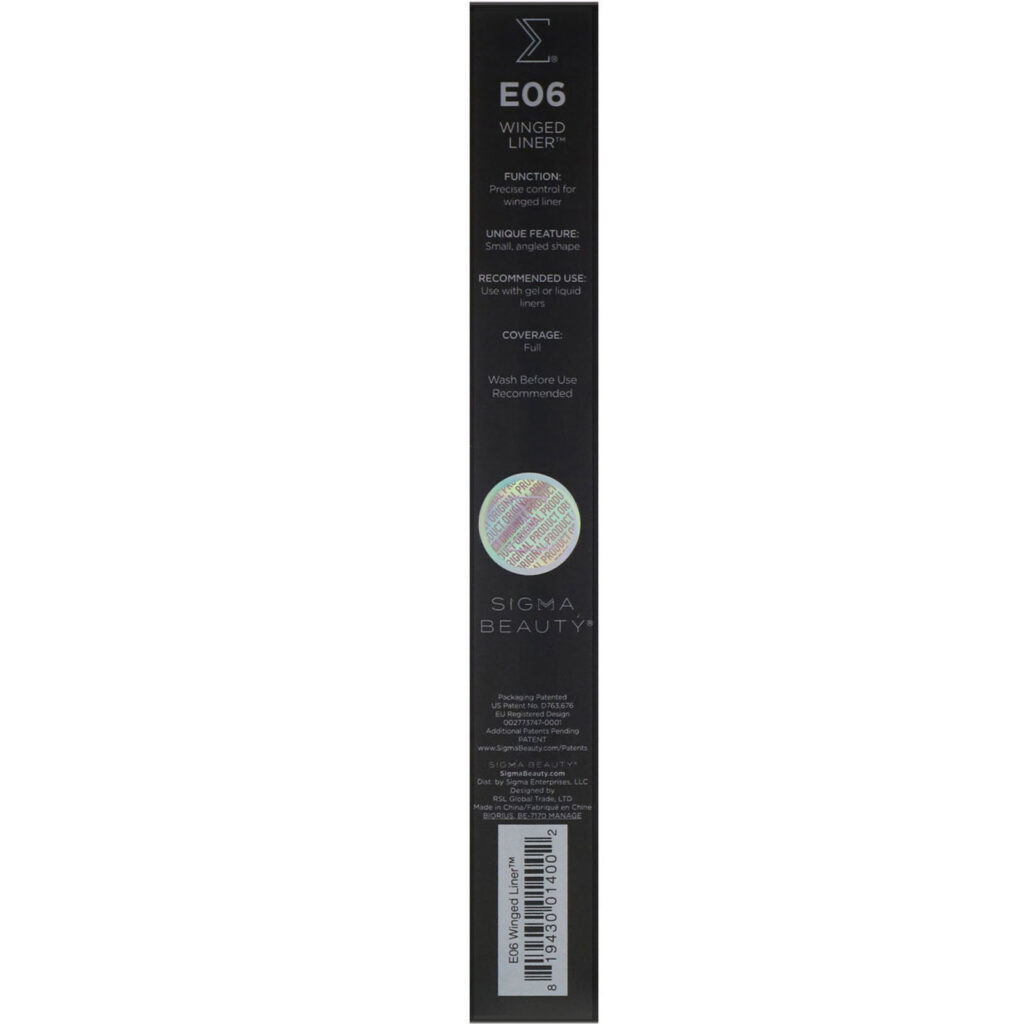 Sigma, E06, Pincel para traço de gato, 1 pincel - Imagem 3