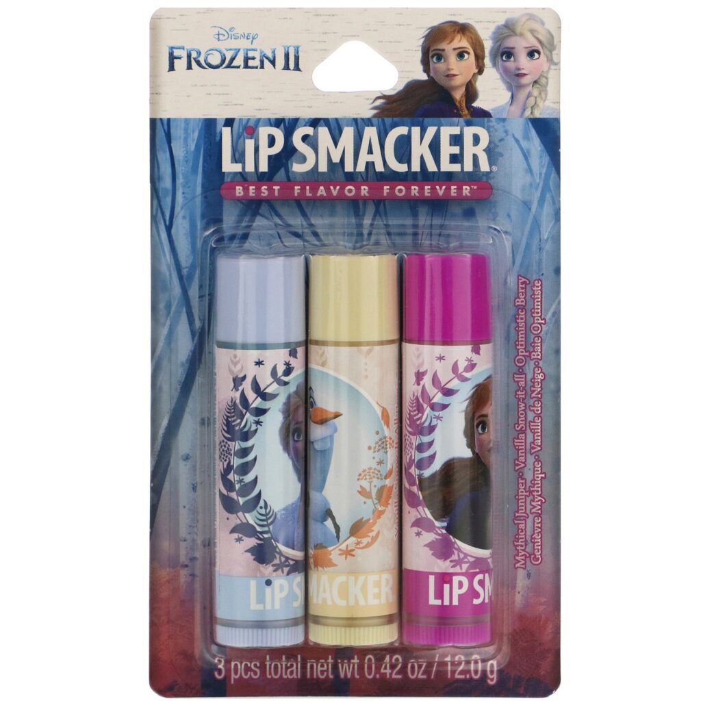 Lip Smacker, Frozen II, Lip Balm, Trio Pack, 3 Pieces, 0.42 oz (12.0 g) - Imagem 2