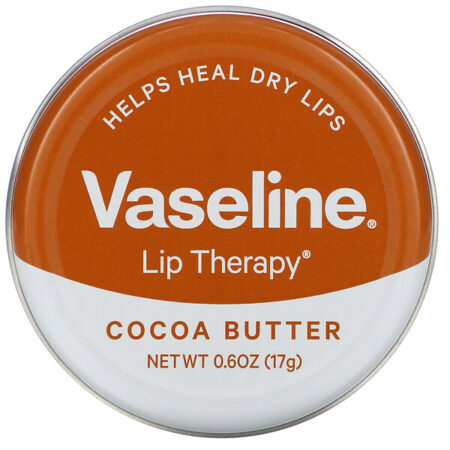 Vaseline, Lip Therapy, Cocoa Butter, 0.6 oz (17 g)