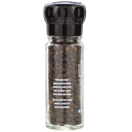 McCormick Gourmet Global Selects, Oak Wood Smoked Pepper From Vietnam, 1.76 oz (49 g) - Image 2