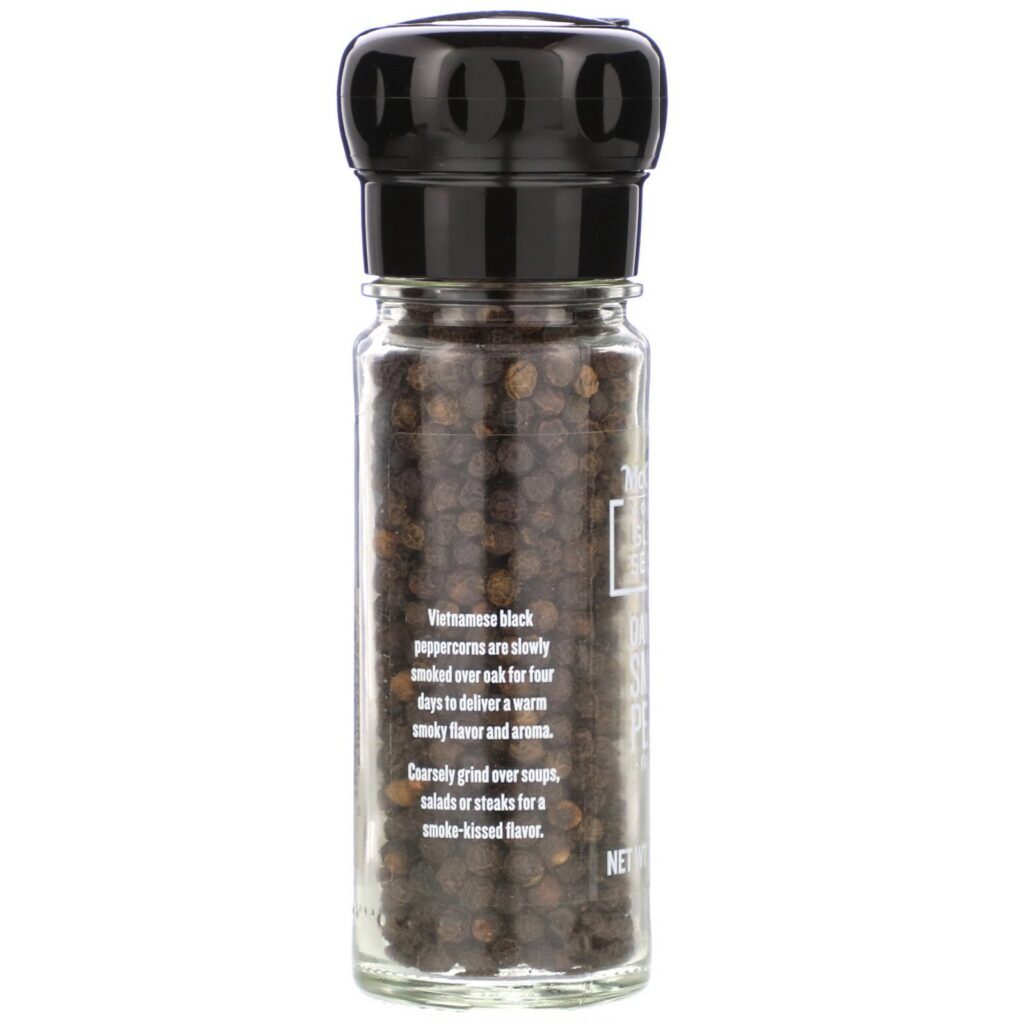 McCormick Gourmet Global Selects, Oak Wood Smoked Pepper From Vietnam, 1.76 oz (49 g) - Imagem 2