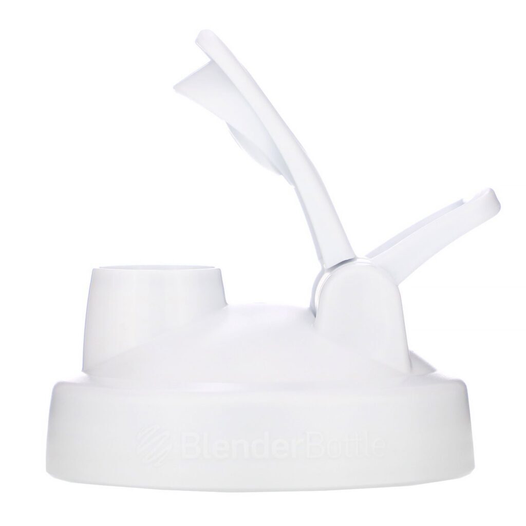 Blender Bottle, Classic With Loop, White, 20 oz - Imagem 3