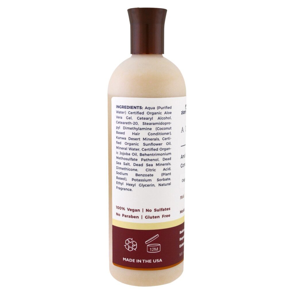 Zion Health, Adama, Condicionador de Minerais Antigos, Flor de Pereira, 473 ml (16 fl oz) - Imagem 2