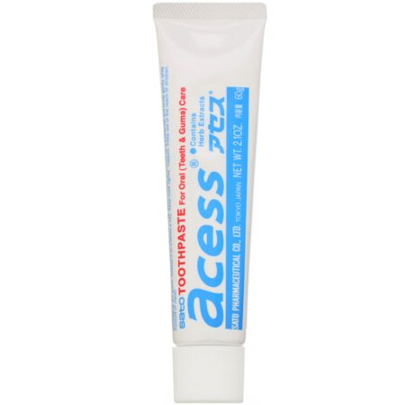 Sato, Acess, Creme dental de cuidado oral, 2,1 oz (60 g) - Image 3