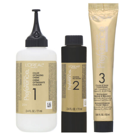 L'Oreal, Superior Preference, Sistema Fade-Defying Color + Shine, Cooler. Light Ash Blonde 9A, 1 Aplicação - Image 3