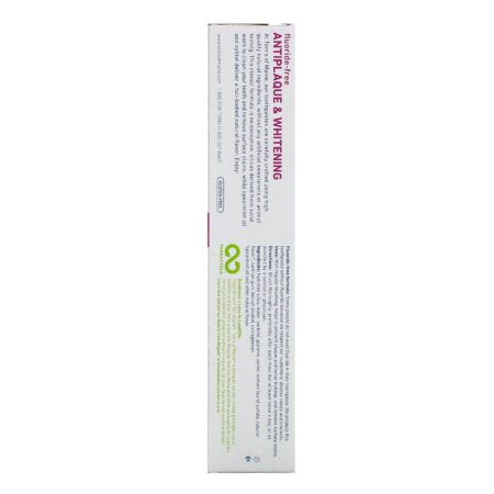 Tom's of Maine, Natural Fluoride-Free Antiplaque & Whitening Toothpaste, Spearmint Gel, 4.7 oz (133 g) - Image 3