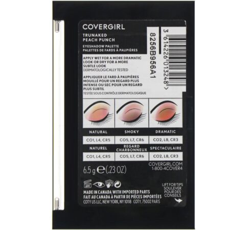 Covergirl, Trunaked, Paleta de sombras, Ponche de pêssego, 6,5 g - Image 3