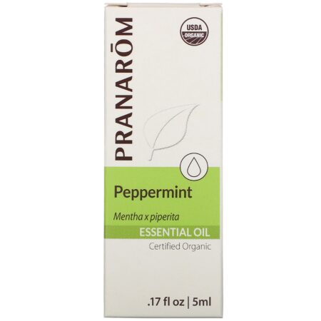 Pranarom, Essential Oil, Peppermint, .17 fl oz (5 ml) - Image 2