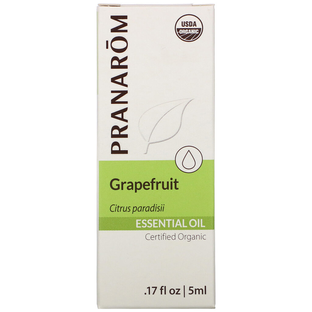Pranarom, Essential Oil, Grapefruit, .17 fl oz (5 ml) - Imagem 2
