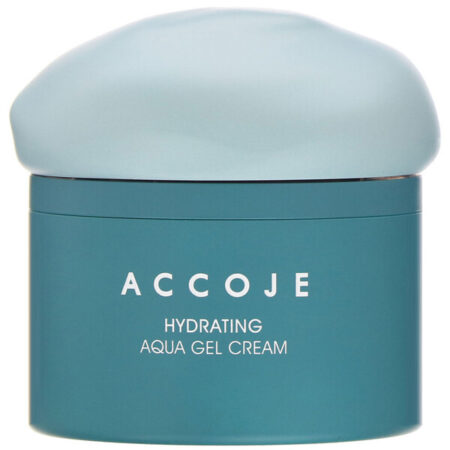 Accoje, Creme em gel aquoso hidratante, 50 ml