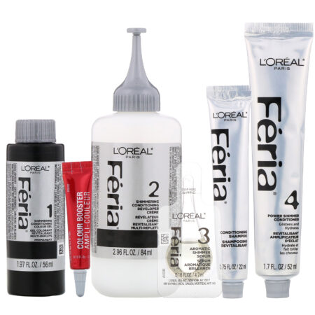 L'Oreal, Féria, Power Red, Intense Medium Auburn R57, 1 Aplicação - Image 3