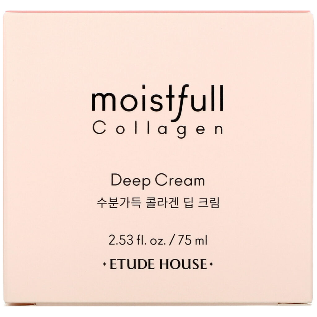 Etude House, Moistfull Collagen, Deep Cream, 2.53 fl oz (75 ml) - Imagem 2
