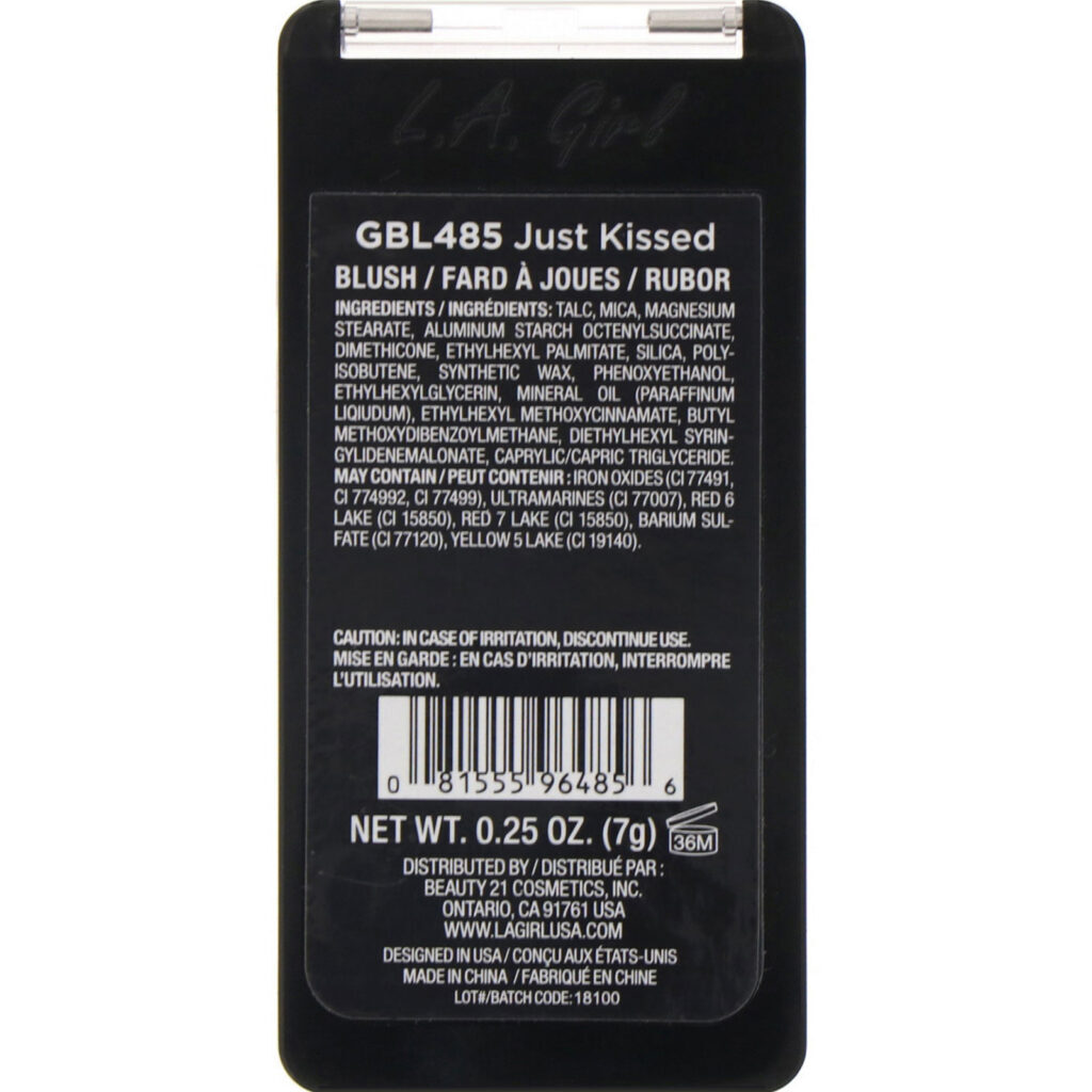 L.A. Girl, Just Blushing Powder, Just Kissed, 7 g - Imagem 3