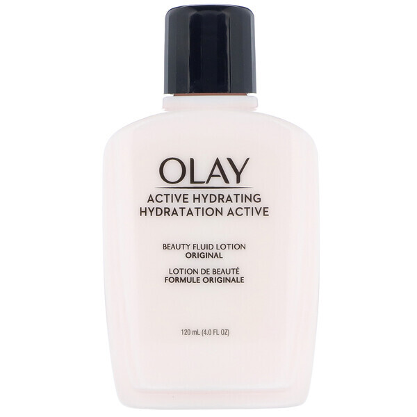 Olay, Hidratação Ativa, Loção Fluida de Beleza, Original, 120 ml (4 fl oz)
