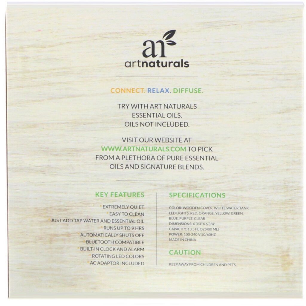 Artnaturals, Difusor de Óleo Bluetooth, 1 Difusor - Imagem 3