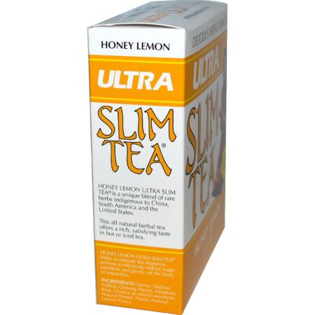 Hobe Labs, Chá Ultra Slim, Mel e Limão, 24 Saquinhos, 48 g - Image 2