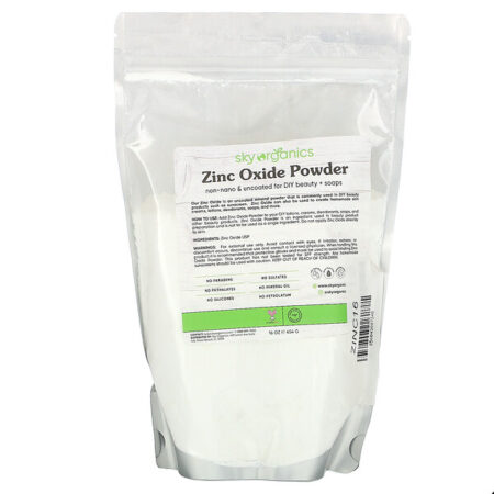 Sky Organics, Zinc Oxide Powder, 16 oz (454 g)