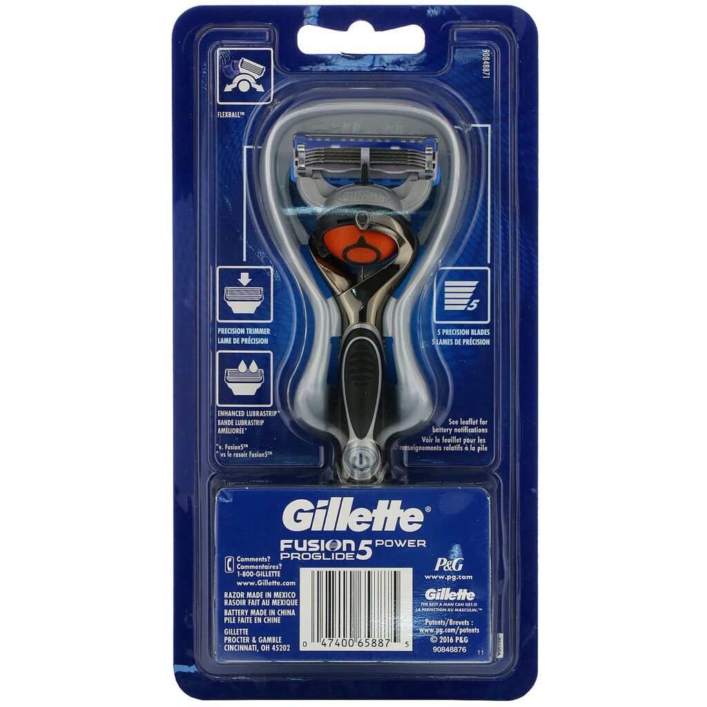 Gillette, Fusion5 Proglide Power, 1 lâmina + 1 refil + 1 bateria - Imagem 2