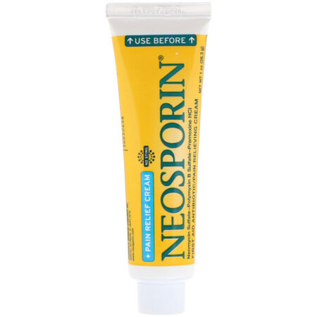 Neosporin, Creme de Dupla Ação, Creme para Alívio da Dor, 1 oz (28,3 g)