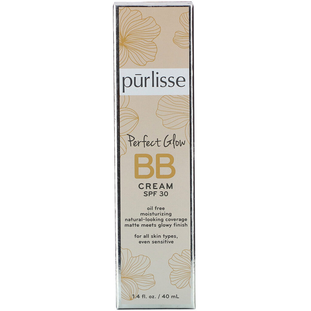 Purlisse, Perfect Glow, BB Cream, SPF 30, Medium Tan, 1.4 fl oz (40 ml) - Imagem 2