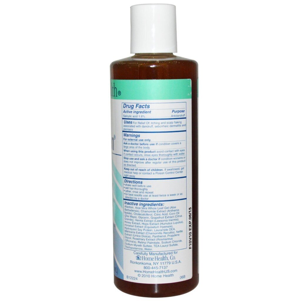 Home Health, Everclean, Shampoo Anticaspa, Sem Cheiro, 8 fl oz (236 ml) - Imagem 2