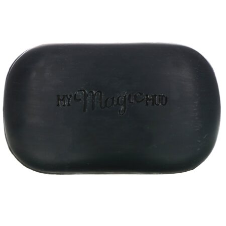 My Magic Mud, Charcoal, Coconut Oil Soap, Grounding Vetiver Amber, 5 oz (141.7 g) - Image 3