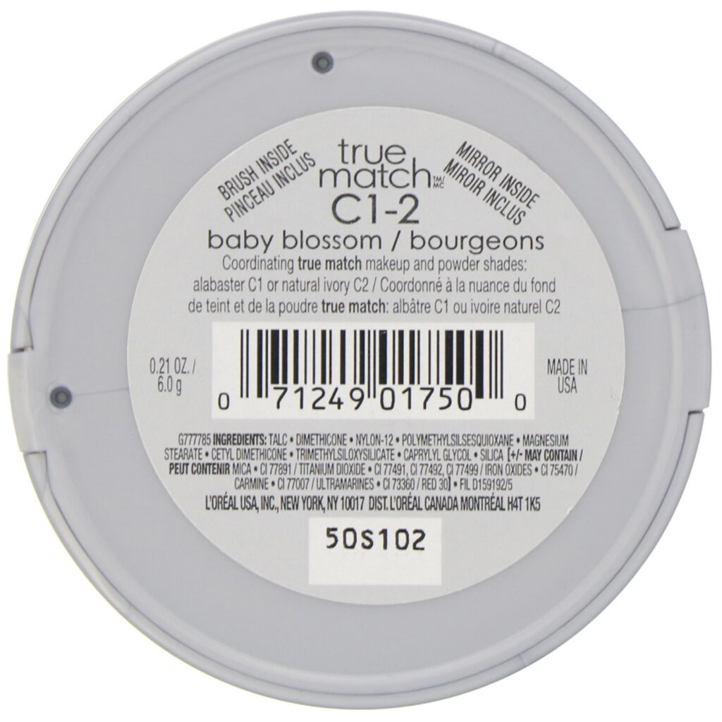 L'Oreal, True Match Super-Blendable Blush, C1-2 Flores bebê, 6 g - Imagem 3