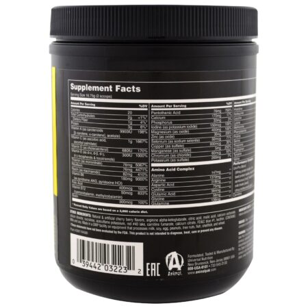 Universal Nutrition, Animal Pak, Training Powder, Cherry Berry, 369 g - Image 2