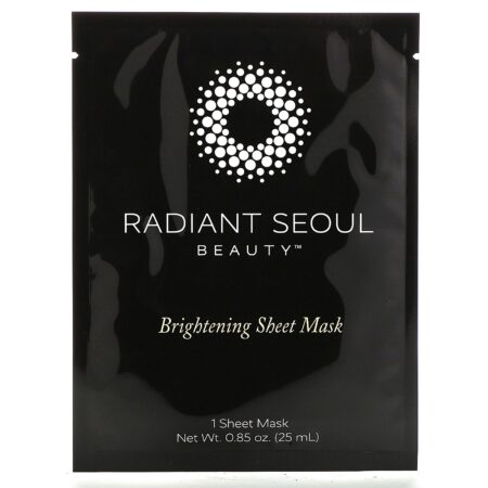 Radiant Seoul, Máscara Facial Clareadora, 5 Máscaras Faciais, 25 ml (0,85 oz) Cada - Image 3