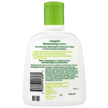 Cetaphil, Loção Hidratante, 237 ml (8 fl oz) - Image 2