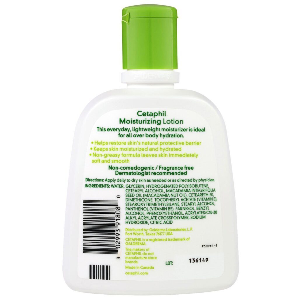 Cetaphil, Loção Hidratante, 237 ml (8 fl oz) - Imagem 2