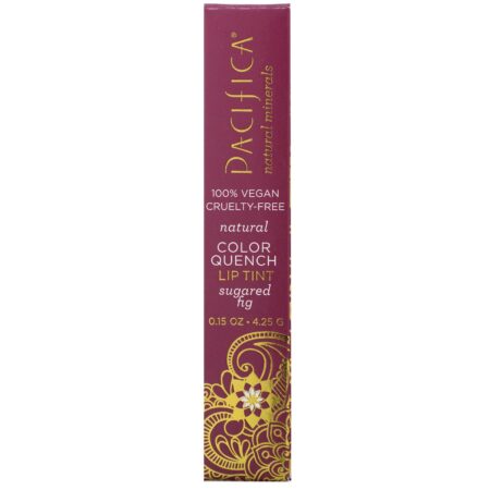 Pacifica, Batom Líquido Color Quench Natural, Figo Açucarado, 0,15 oz (4,25 g) - Image 2