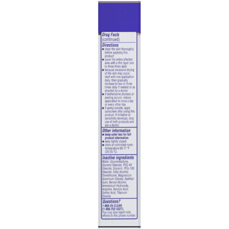 Clearasil, Rapid Rescue, Spot Treatment Cream, 1 oz (28 g) - Image 4