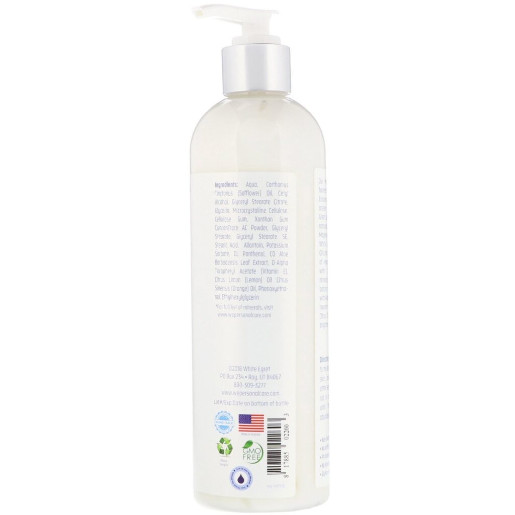 White Egret Personal Care, Loção de Magnésio, 355 ml - Imagem 2