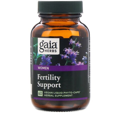 Gaia Herbs, Auxílio da Fertilidade para Mulheres, 60 Fitocápsulas Líquidas Veganas - Image 3