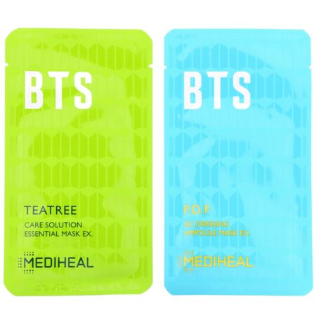 Mediheal, x BTS, Conjunto Especial de Cuidado, 10 Folhas, 490 ml - Image 3