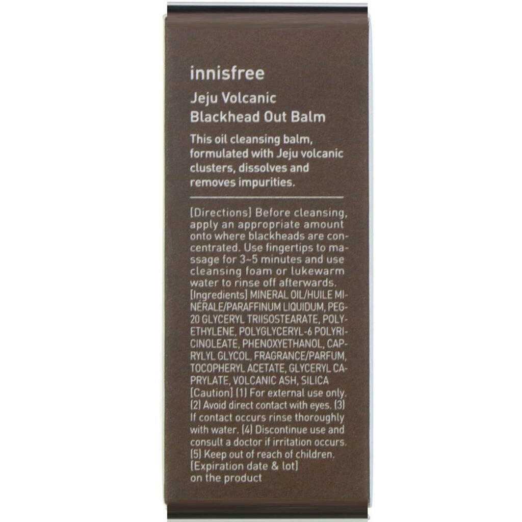 Innisfree, Jeju Volcanic Blackhead Out Balm, 30 g (1,05 oz) - Imagem 3