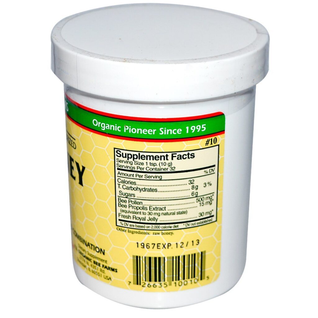 Y.S. Eco Bee Farms, Mel Super Enriquecido, 11,4 oz (323 g) - Imagem 2