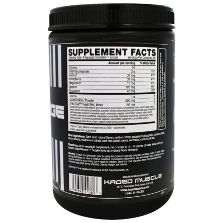 Kaged Muscle, Hydra-Charge, Hidrata e Defende, Sabor Ponche de Frutas, 9.95 oz (282 g) - Image 2